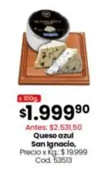 Coto San ignacio - queso azul oferta
