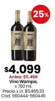 Coto Vino wampa, x 750 ml oferta