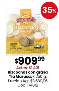 Coto Bizcochos con grasa oferta
