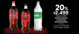 Coto Coca cola - gaseosa linea coca cola seleccionadas oferta