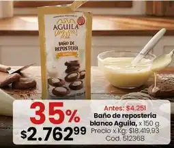 Coto Aguila - baño de repostería blanco oferta