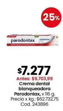 Coto Crema dental blanqueadora oferta