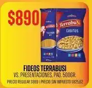 Supermercados Vea Terrabusi - fideos oferta