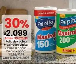Coto Felpita - rollo de cocina maxiroll oferta