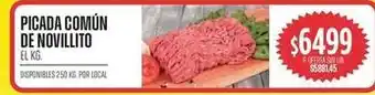 Picada común de novillito