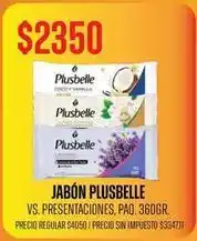 Supermercados Vea Plusbelle - jabón oferta