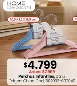Coto Origen - perchas infantiles oferta