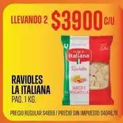 Supermercados Vea La italiana - ravioles oferta