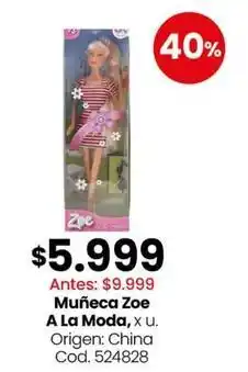 Coto Origen - muñeca zoe a la moda oferta