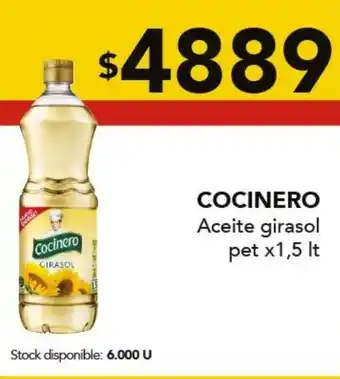Nini Mayorista Cocinero aceite girasol pet oferta