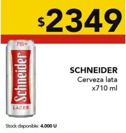 Nini Mayorista SCHNEIDER Cerveza lata oferta