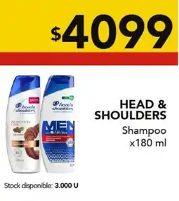 Nini Mayorista HEAD & SHOULDERS Shampoo oferta