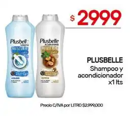 Nini Mayorista PLUSBELLE Shampoo y acondicionador oferta