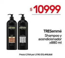 Nini Mayorista TRESemmé shampoo y acondicionador oferta