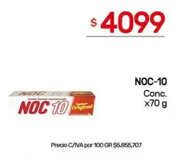 Nini Mayorista Noc-10 conc. oferta