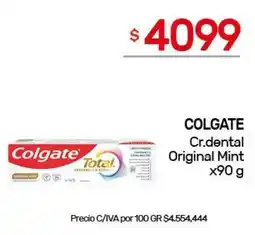 Nini Mayorista COLGATE Cr.dental Original Mint oferta