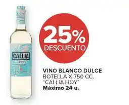 Carrefour Market Callia vino blanco dulce oferta