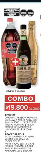 Carrefour Market Fernet branco combo oferta
