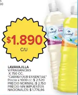 Carrefour Carrefour essential lavavajilla oferta