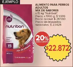 Carrefour Nutribon alimento seco para mascotas oferta
