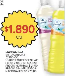 Carrefour Market Carrefour Essential lavavajilla oferta