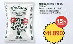 Carrefour Bulnez tierra fertil oferta