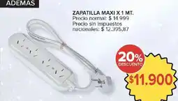 Carrefour Zapatilla maxi oferta