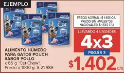 Carrefour Market Purina alimento húmedo para gatos pouch sabor pollo oferta