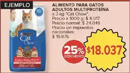 Carrefour Market Purina cat chow multiproteína oferta