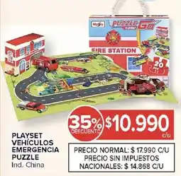 Carrefour Masia puzzle go fire station oferta