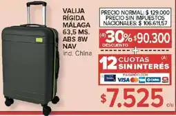 Carrefour Valija rígida Málaga oferta