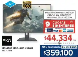 Carrefour Eko monitor mod. qhd k32qm oferta