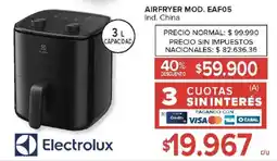Carrefour Electrolux airfryer mod. eaf05 oferta
