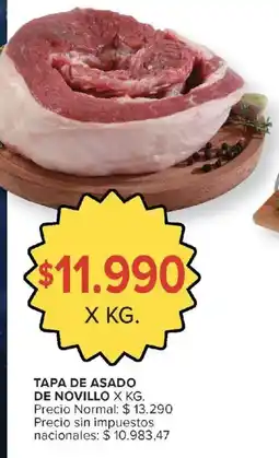 Carrefour Tapa de asado de novillo oferta