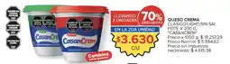 Carrefour Casancrem queso crema clásico/light/sin sal oferta