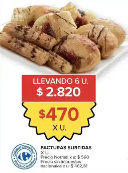 Carrefour Carrefour facturas surtidas oferta