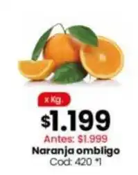 Coto Naranja ombligo cod: 420 *1 oferta