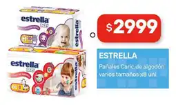 Nini Mayorista ESTRELLA Pañales Caric.de algodón oferta