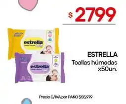 Nini Mayorista ESTRELLA Toallas húmedas oferta