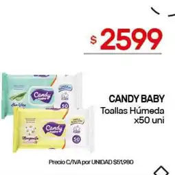 Nini Mayorista CANDY BABY Toallas Húmeda oferta
