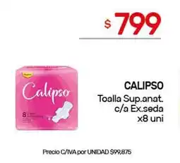 Nini Mayorista CALIPSO Toalla Sup.anat. c/a Ex.seda x8 uni oferta