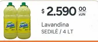 El Milagro Mayorista Sedile lavandina oferta