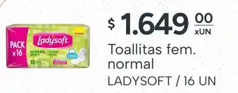 El Milagro Mayorista Ladysoft toallitas fem. normal oferta