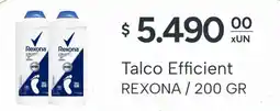 El Milagro Mayorista Rexona talco efficient oferta