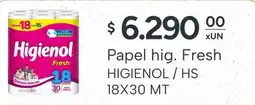El Milagro Mayorista Higienol papel hig. fresh oferta