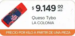 El Milagro Mayorista La colonia queso tybo oferta