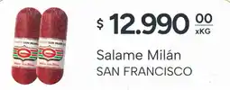 El Milagro Mayorista San francisco salame milán oferta