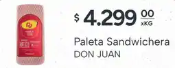 El Milagro Mayorista Don juan paleta sandwichera oferta