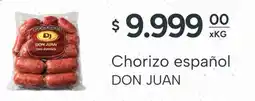 El Milagro Mayorista Don juan chorizo español oferta