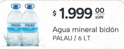 El Milagro Mayorista Palau agua mineral bidón oferta